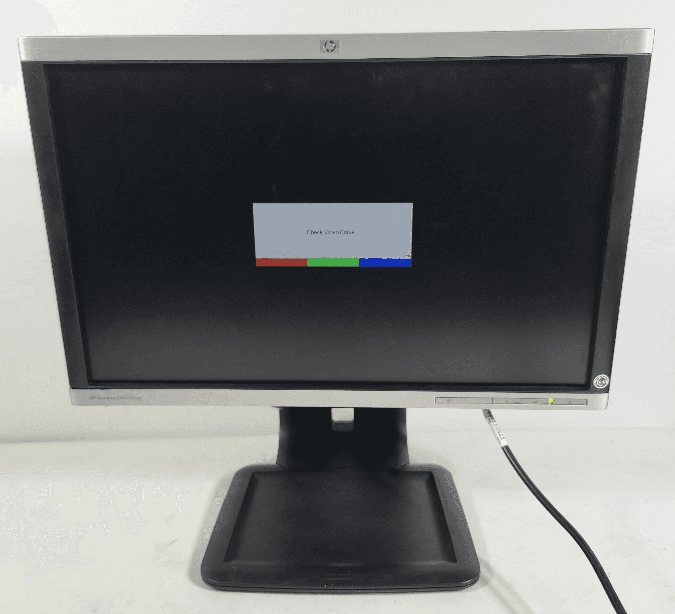 HP Compaq LA1905wg 19 inch Widescreen LCD Monitor Computer Screen VGA DVI - Thumbnail 2
