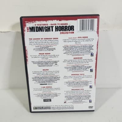 The Midnight Horror Collection 8 Movie Pack DVD - Thumbnail 4