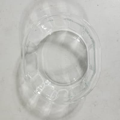 Pyrex Vintage 804-B Clear Glass Casserole Baking Dish Paneled Sides 1.7 L - Thumbnail 3
