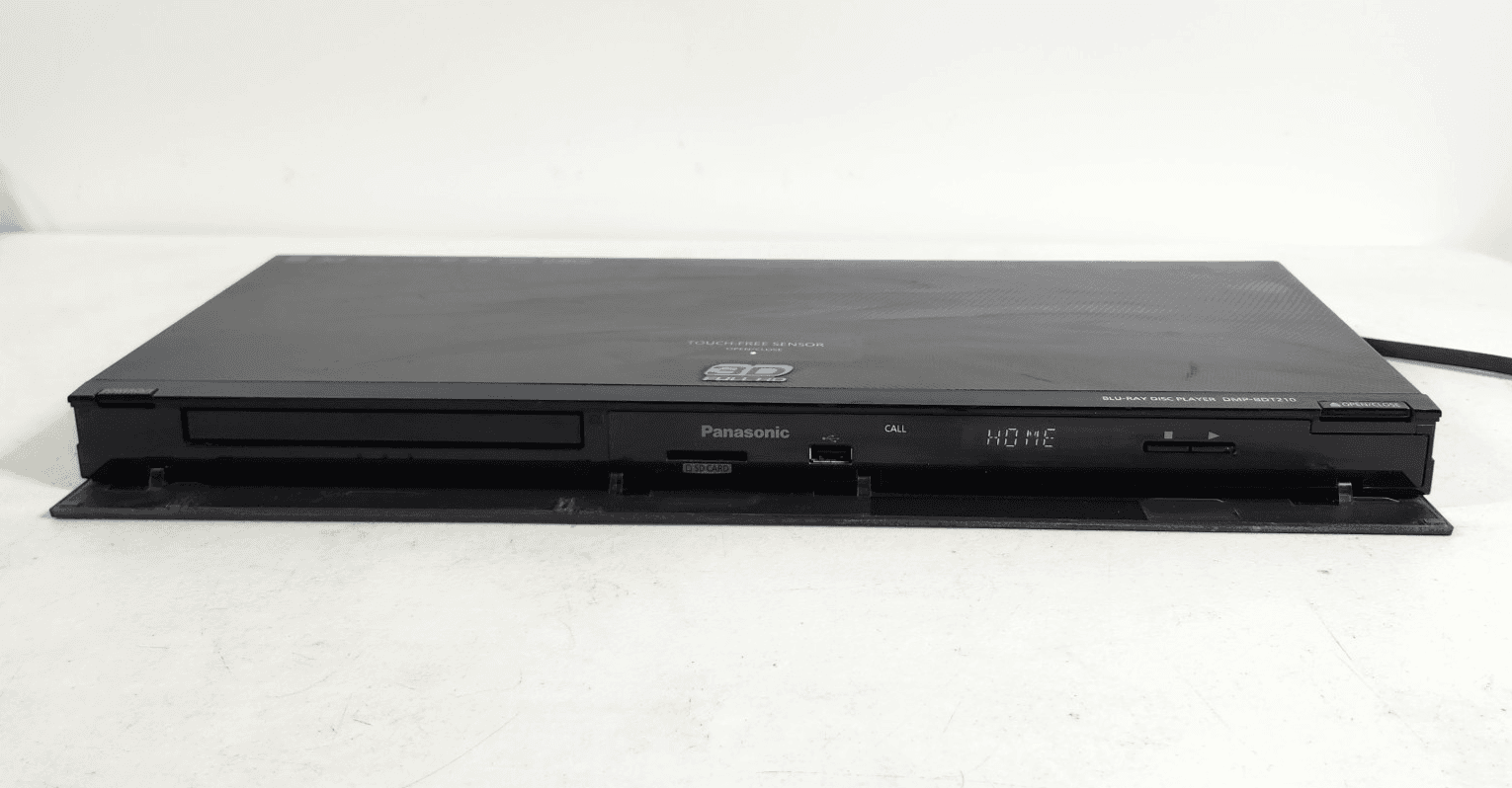 Panasonic DMP-BDT210 3D Blu Ray DVD Player Tested Working No Remote - Thumbnail 2