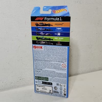 F1 Hot Wheels Formula 1 Cars 5-Pack 1/64 Toy Vehicles NEW - Thumbnail 8