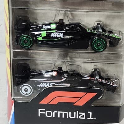 F1 Hot Wheels Formula 1 Cars 5-Pack 1/64 Toy Vehicles NEW - Thumbnail 3