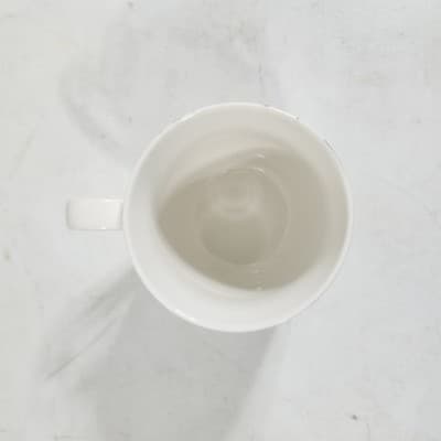 Martha Stewart Black Floral Design On White Cup Mug Coffee NEW - Thumbnail 6
