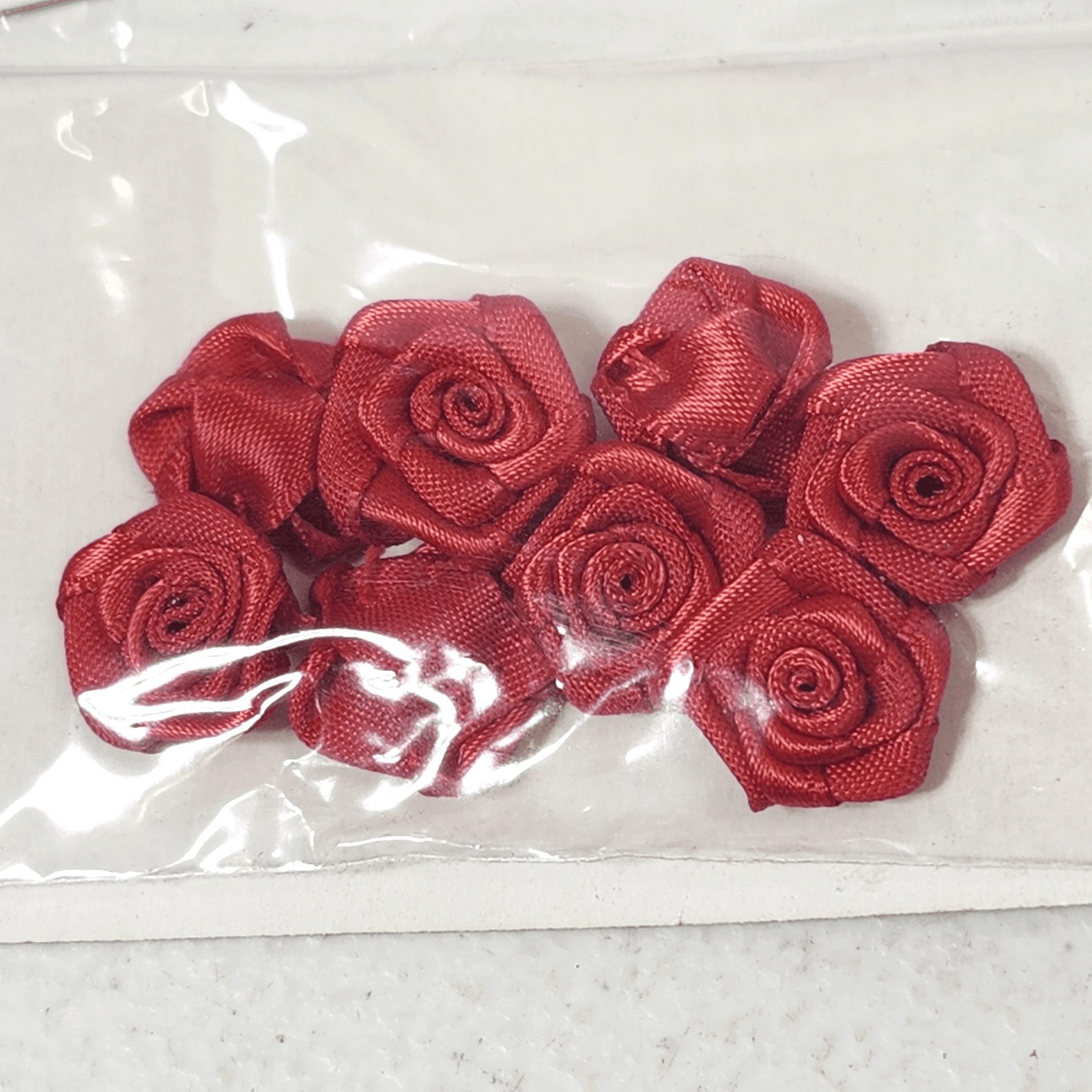 Offray RIBBON Boutique Accessories CRAFTS 260 Red Flowers Floral NEW - Thumbnail 2