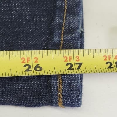 Aeropostale Womens Jeans Size 27X28 Blue Denim Pants - Thumbnail 3