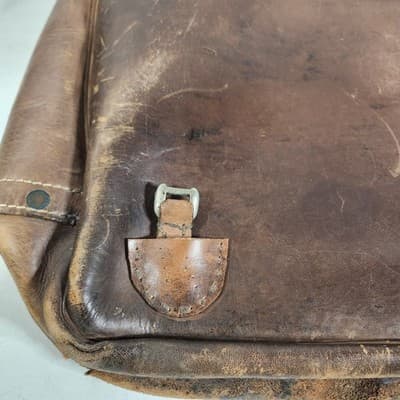 Vintage USPS Mailman U.S. Mail Postal Carrier Leather Messenger Bag - Thumbnail 10