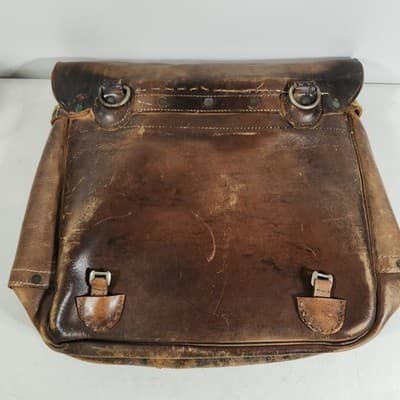 Vintage USPS Mailman U.S. Mail Postal Carrier Leather Messenger Bag - Thumbnail 9