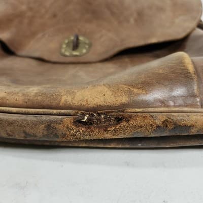 Vintage USPS Mailman U.S. Mail Postal Carrier Leather Messenger Bag - Thumbnail 6