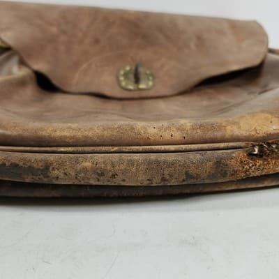 Vintage USPS Mailman U.S. Mail Postal Carrier Leather Messenger Bag - Thumbnail 5