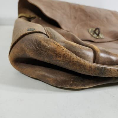 Vintage USPS Mailman U.S. Mail Postal Carrier Leather Messenger Bag - Thumbnail 4