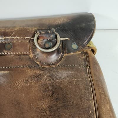 Vintage USPS Mailman U.S. Mail Postal Carrier Leather Messenger Bag - Thumbnail 12