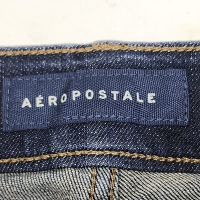 Aeropostale Womens Jeans Size 27X28 Blue Denim Pants - Thumbnail 7