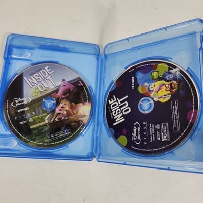 Inside Out Blu-ray/DVD Combo Cartoon Movie - Thumbnail 2