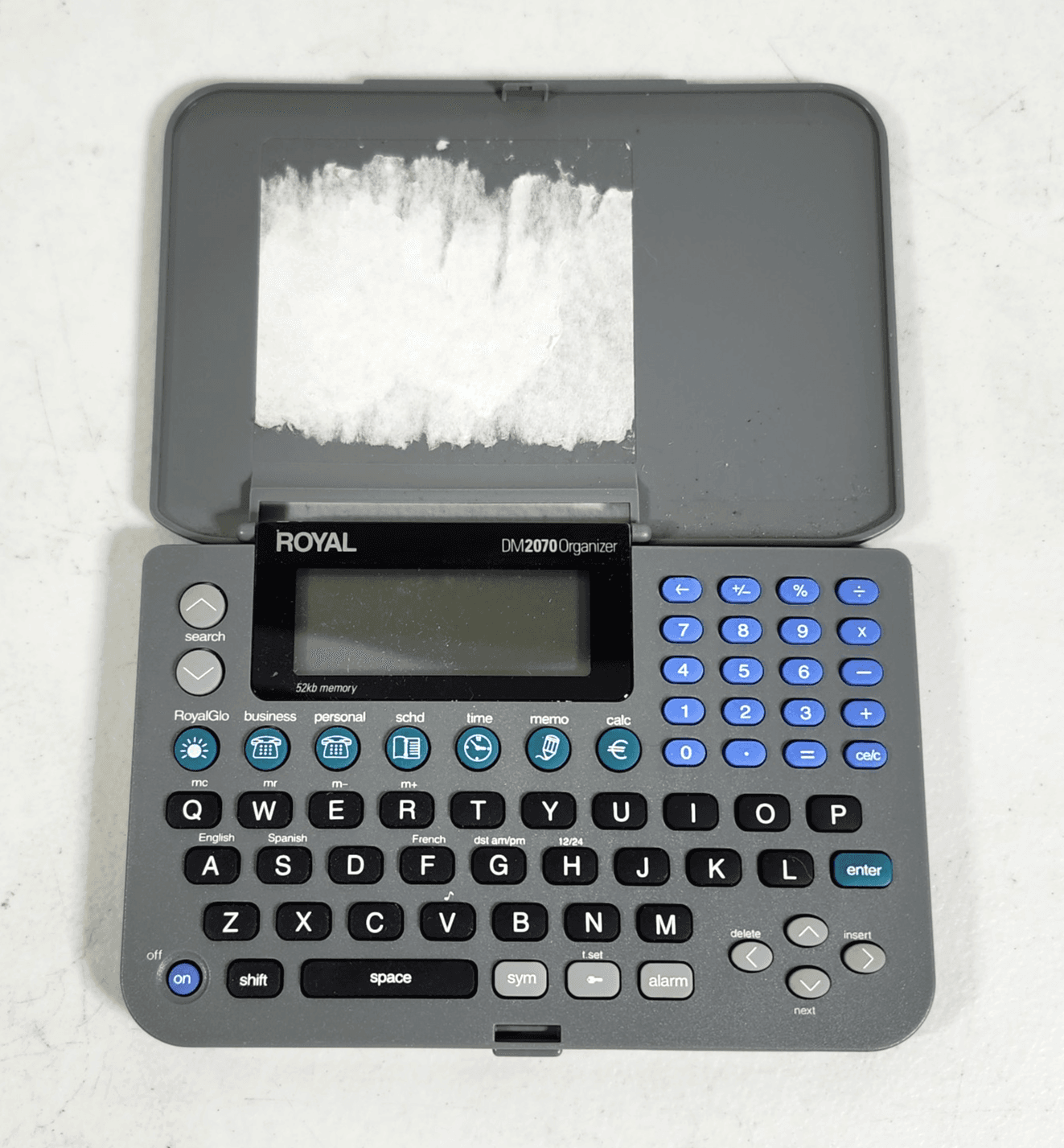 Royal Electronic Pocket Organizer Business Personal Calculator DM2070 PDA - Thumbnail 4