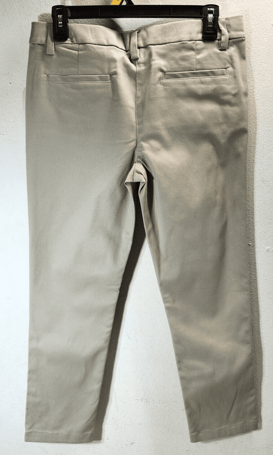 Wonder Nation Girls Size 10 Plus Khaki Pull On Pants Beige With Pockets NEW - Thumbnail 4