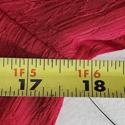 Womens Babydoll Top Size L Cottage Fairycore Glam Red No Boundaries NEW - Thumbnail 2
