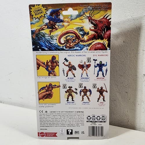 Stratos Masters of the Universe Action Figure Kids Toy Mattel NEW - Thumbnail 7