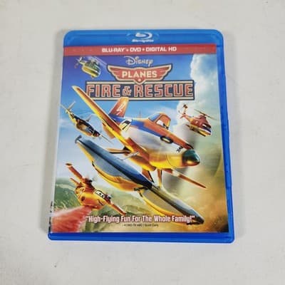 Disney Planes: Fire and Rescue Blu-ray + DVD, With Slip Cover - Thumbnail 3