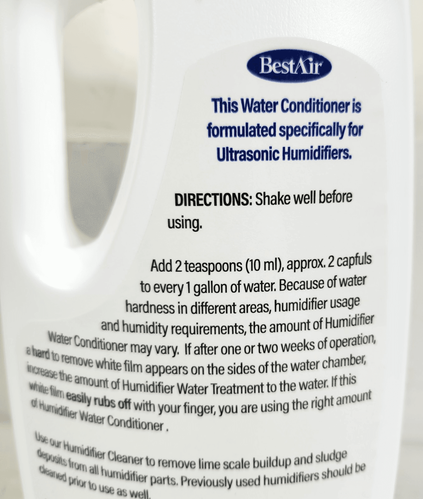 Humidifier Water Treatment Additive Prevents Lime & Scale 3US 32 oz. - Thumbnail 4