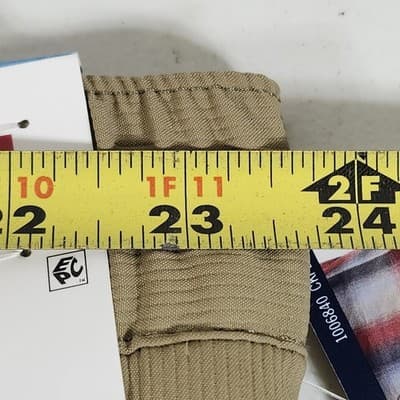 Wrangler Mens 46 Cargo Shorts Moisture Wicking UPF Pockets Softshell Brown NEW - Thumbnail 2