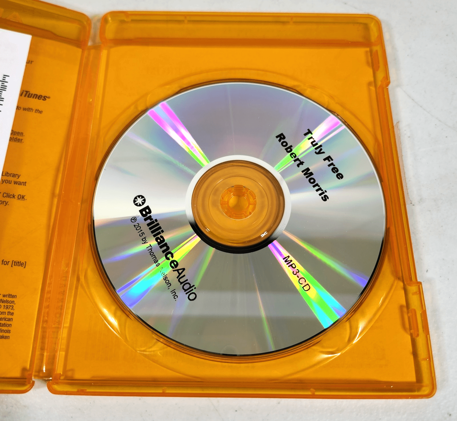 Robert Morris Truly Free Audiobook CD - Thumbnail 2