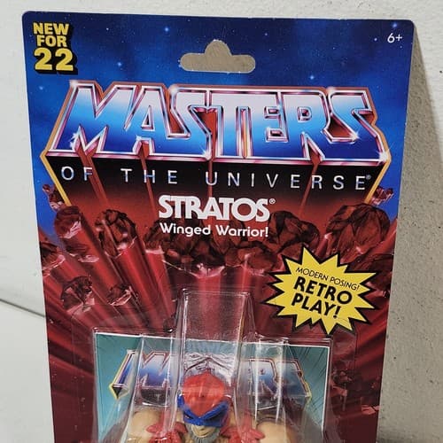 Stratos Masters of the Universe Action Figure Kids Toy Mattel NEW - Thumbnail 3