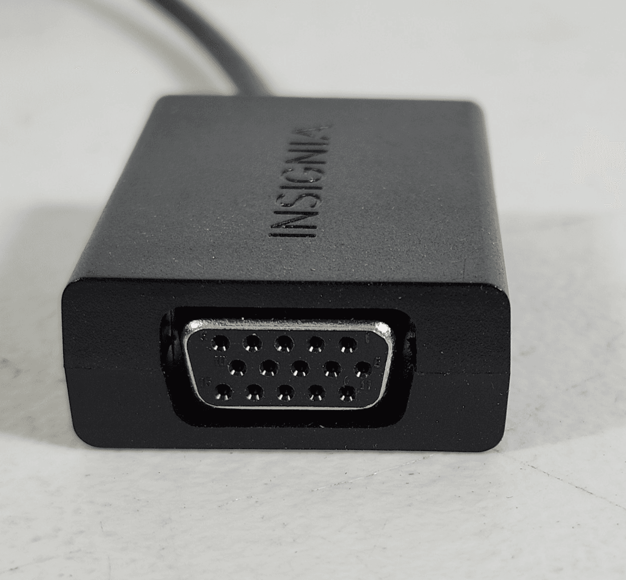 Insignia HDMI to VGA Adapter Cord Black - Thumbnail 2