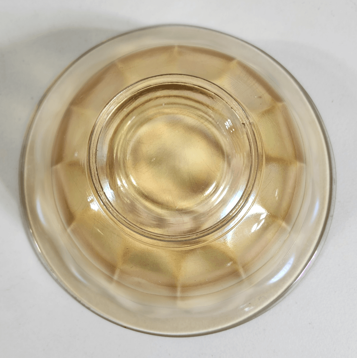Carnival Glass Iridescent Dish Bowl 8.25" Home Decor - Thumbnail 7