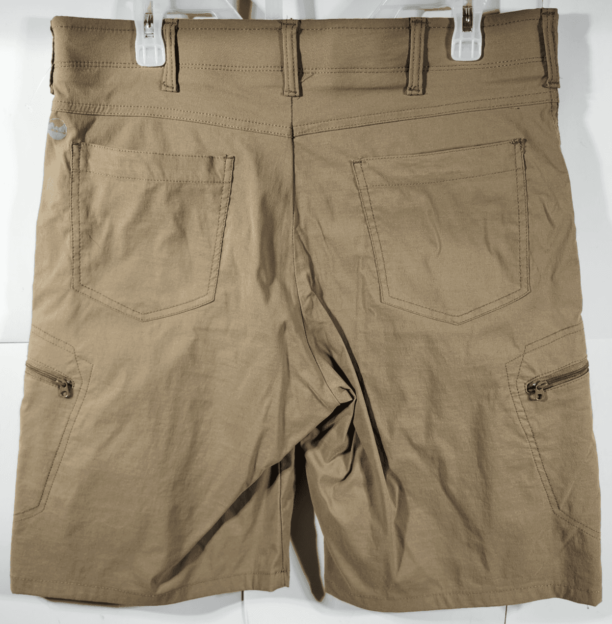 Wrangler Mens 34 Cargo Shorts Performance Brown Utility Pockets Softshell - Thumbnail 6
