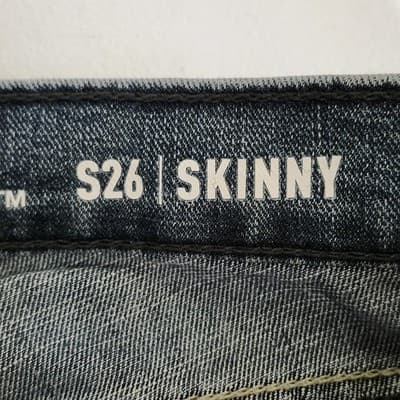 Levi's Jeans Men's 28x30 Blue Denim Skinny Fit Pants - Thumbnail 8