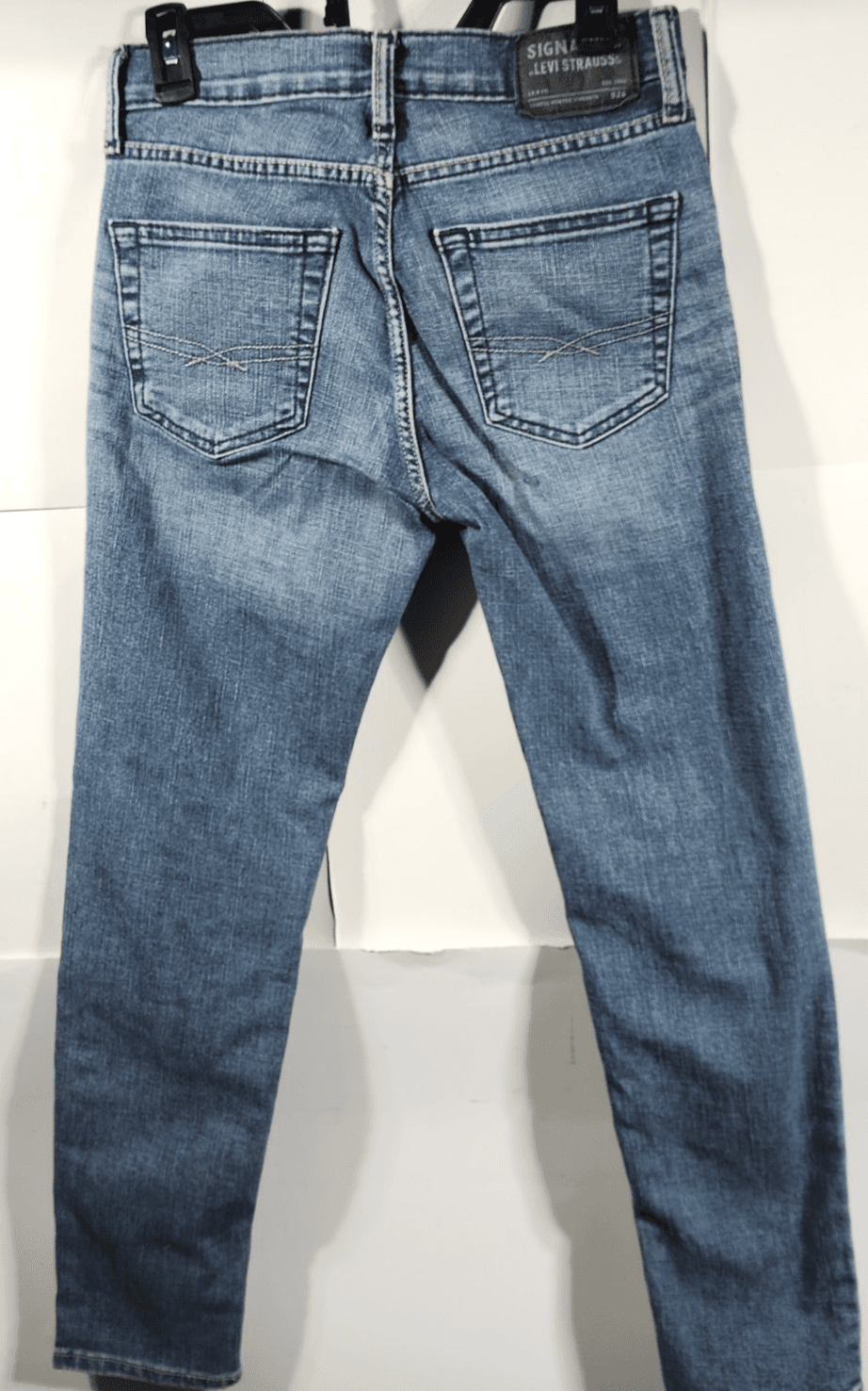 Levi's Jeans Men's 28x30 Blue Denim Skinny Fit Pants - Thumbnail 4