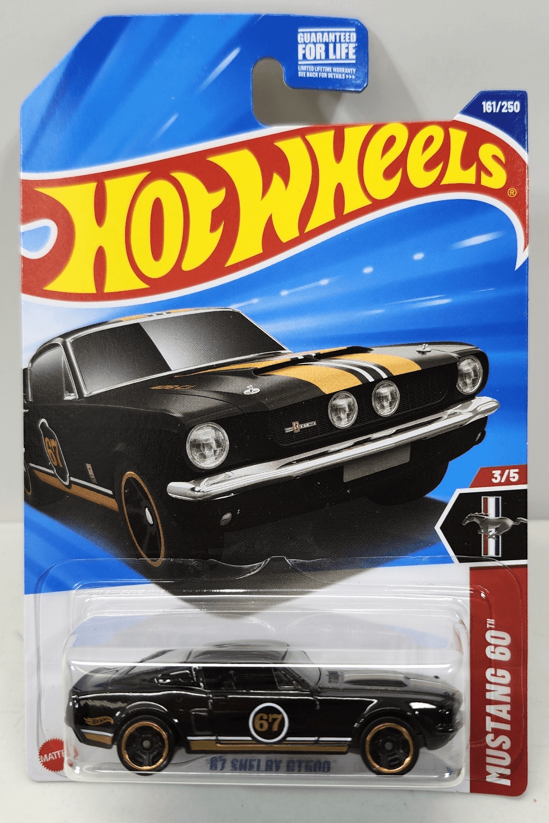 2025 Hot Wheels '67 Shelby GT500 Mustang 60 Series Car 1/64 Toy Vehicle NEW