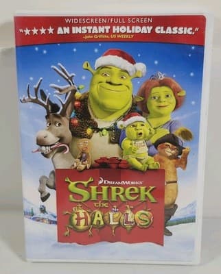 Shrek The Halls DVD 2008 Mike Myers Eddie Murphy Cameron Diaz