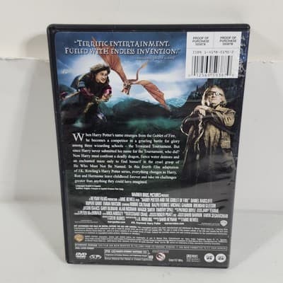 Harry Potter and the Prisoner of Azkaban And Goblet Of Fire DVD Movies Lot - Thumbnail 4