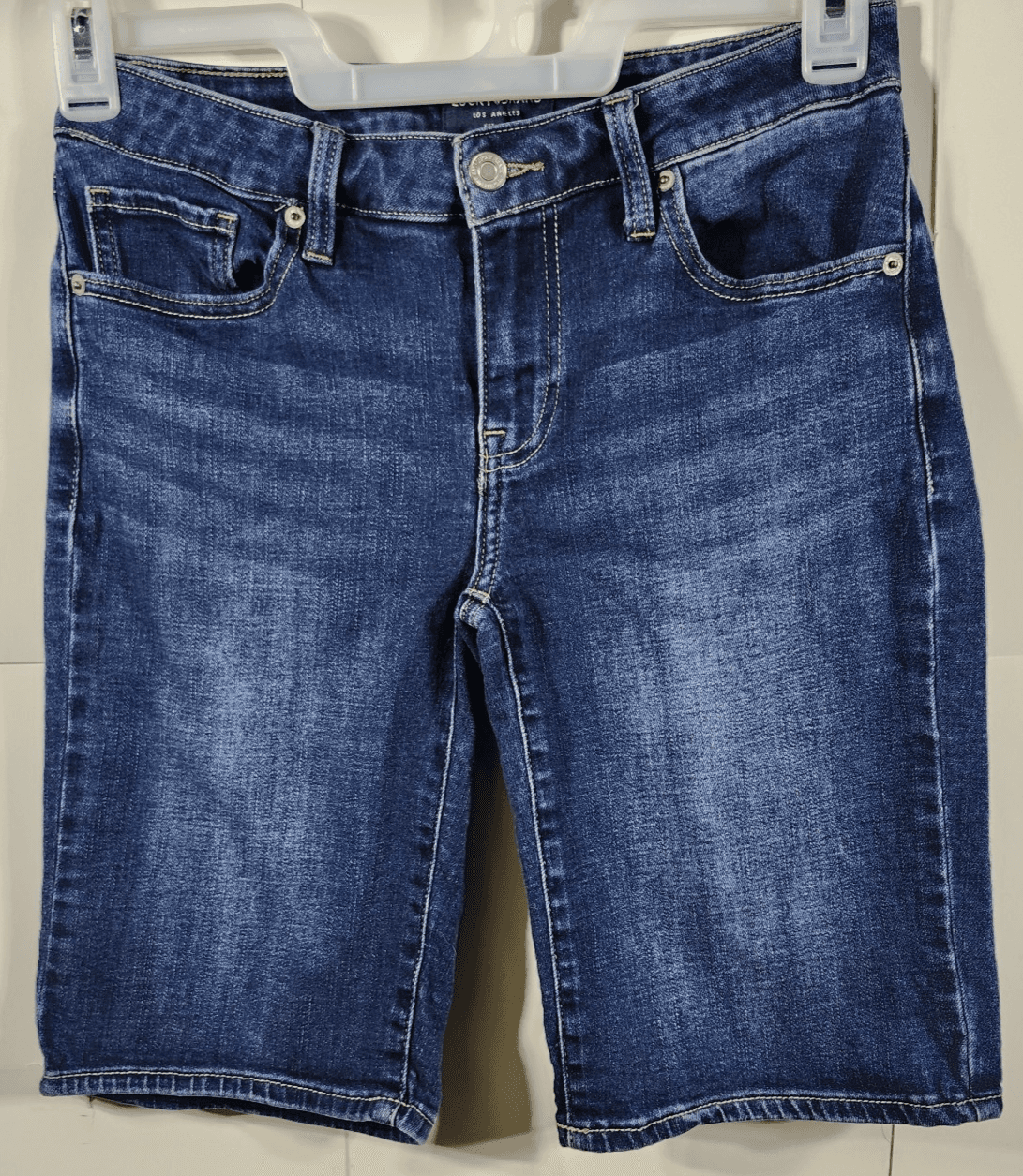 Lucky Brand Jean Shorts Size 4/27 Blue Denim Mid Length