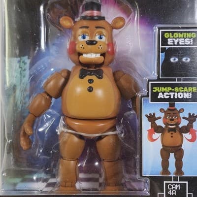 2025 Jazwares Five Nights at Freddy’s (FNAF) Toy Freddy Action Figure Toy NEW - Thumbnail 3