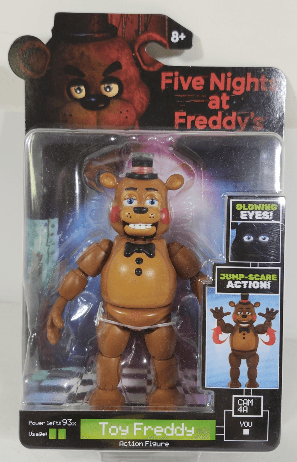 2025 Jazwares Five Nights at Freddy’s (FNAF) Toy Freddy Action Figure Toy NEW