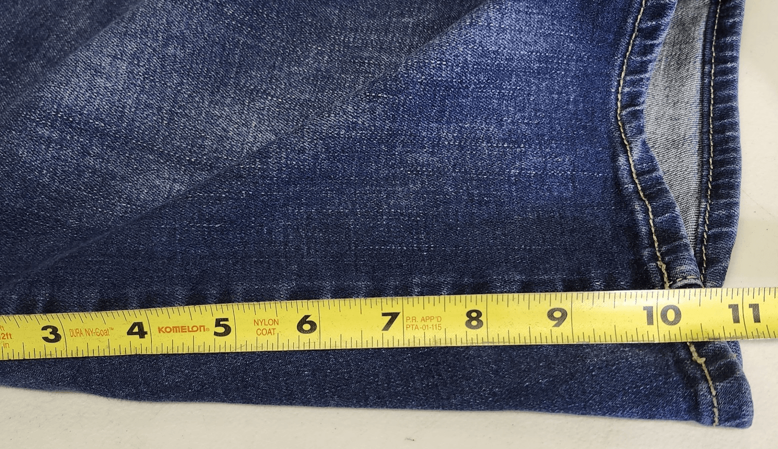 Lucky Brand Jean Shorts Size 4/27 Blue Denim Mid Length - Thumbnail 3