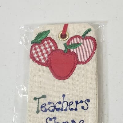 Russ Cross Stitch Bookmark Teachers Shape The Future Gift NEW - Thumbnail 5