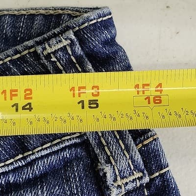 Ariat Jeans Women's 29R Blue FR Flame Resistant Mid Rise Boot Western Work Wear - Thumbnail 2