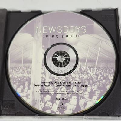 Newsboys Going Public Music CD Album - Thumbnail 2