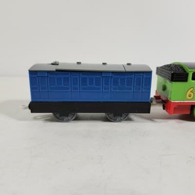 Thomas & Friends Trackmaster RC Percy Train With Remote 2007 Hit Toy Works - Thumbnail 7