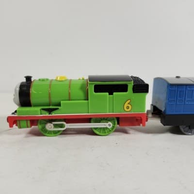 Thomas & Friends Trackmaster RC Percy Train With Remote 2007 Hit Toy Works - Thumbnail 3
