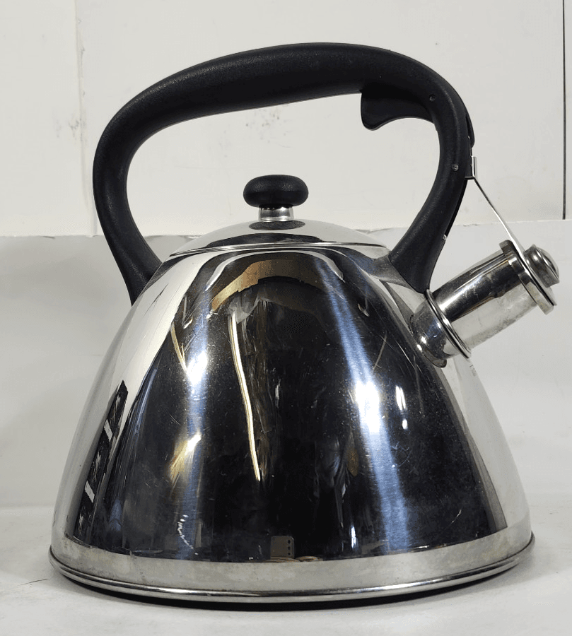 2 Quart Tea Pot Prime Gourmet Stainless Steel Whistling Tea Kettle - Thumbnail 4