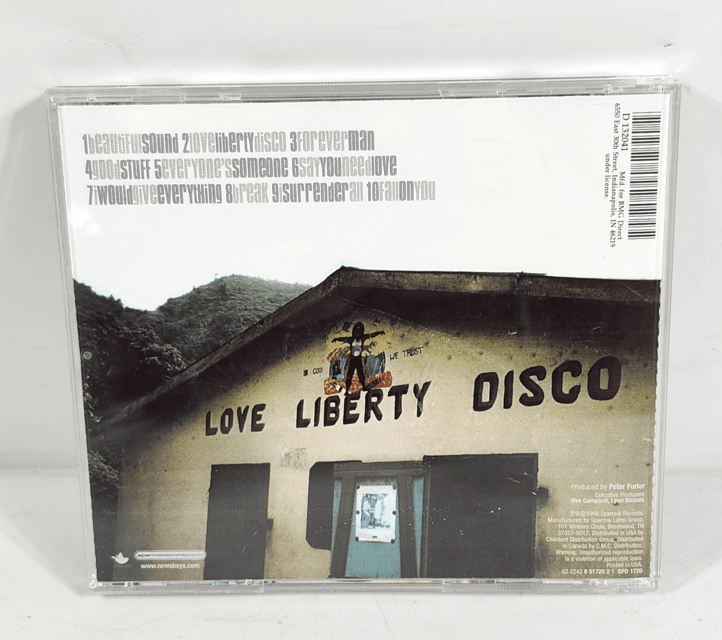 Love Liberty Disco by Newsboys Music CD 1999 BMG - Thumbnail 3