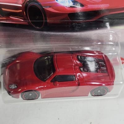 2025 Matchbox Porsche 918 Spyder Red Car 1/64 Toy Vehicle NEW - Thumbnail 3