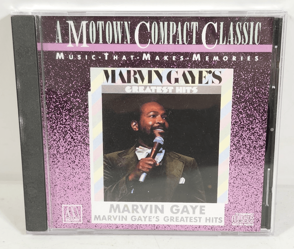 Motown Compact Classic Marvin Gaye's Greatest Hits Music CD 1987 Motown