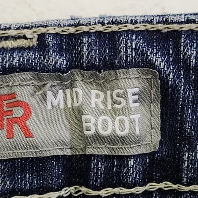Ariat Jeans Women's 29R Blue FR Flame Resistant Mid Rise Boot Western Work Wear - Thumbnail 8