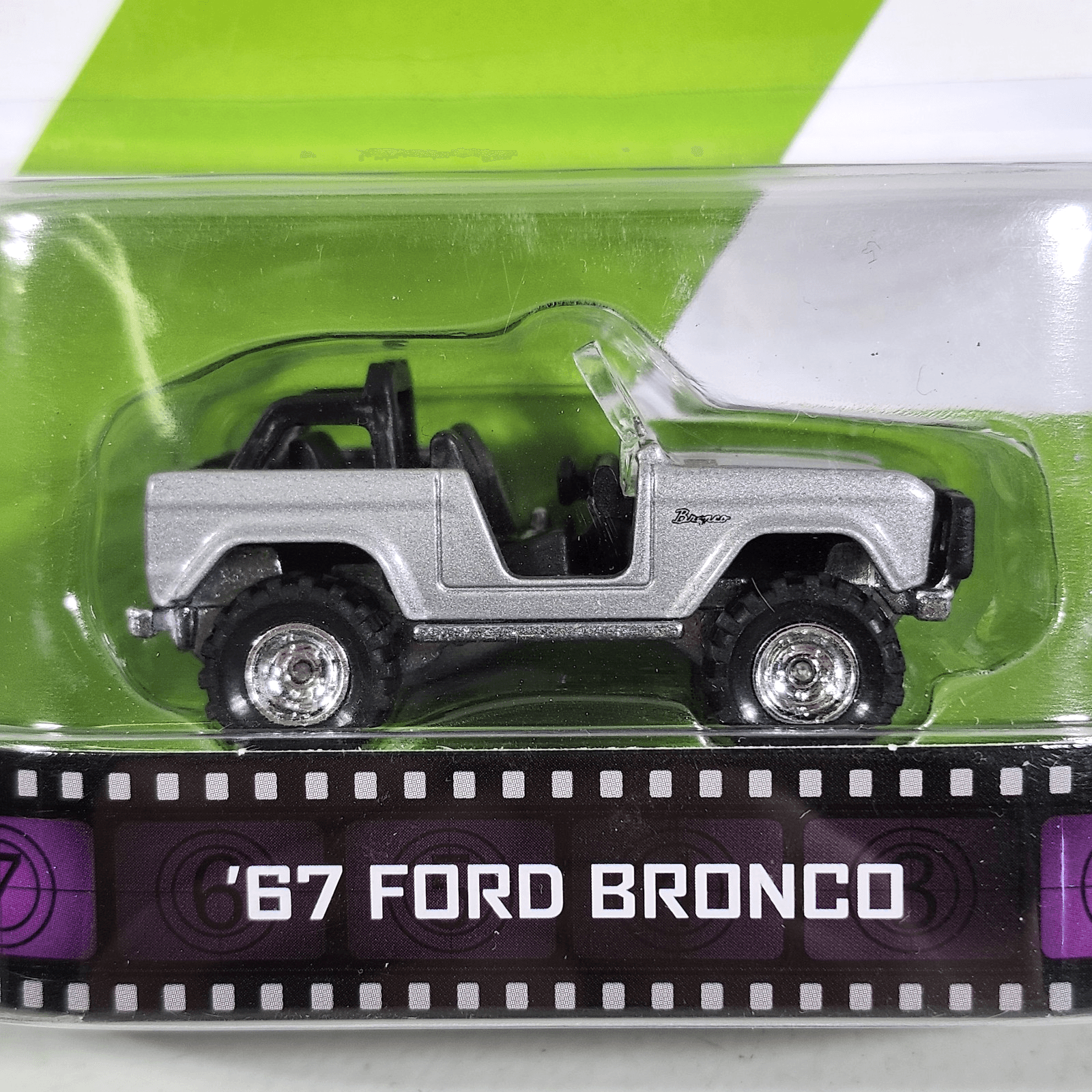 Hot Wheels Zoolander '67 Ford Bronco Silver Car 1/64 Toy Vehicle NEw - Thumbnail 2