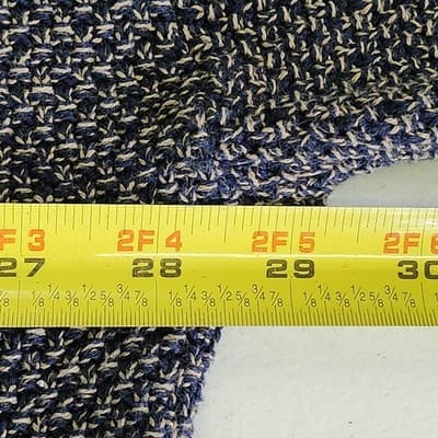 Vintage 90's Lee Goodyear Crewneck Sweatshirt XXL Blue Gold Made in USA - Thumbnail 2